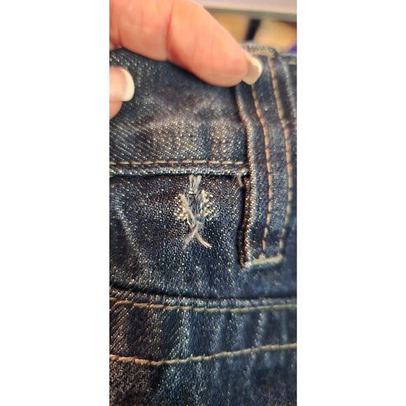 Ecko vintage Y2K dragon design jeansW30 L32 streetwear wide leg straight - Picture 7 of 12